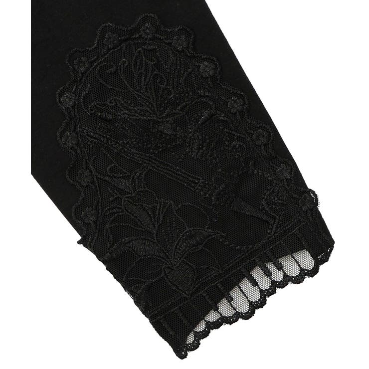 バイオリンとピアノレース切替ワンピース | ScoLar | 詳細画像11 