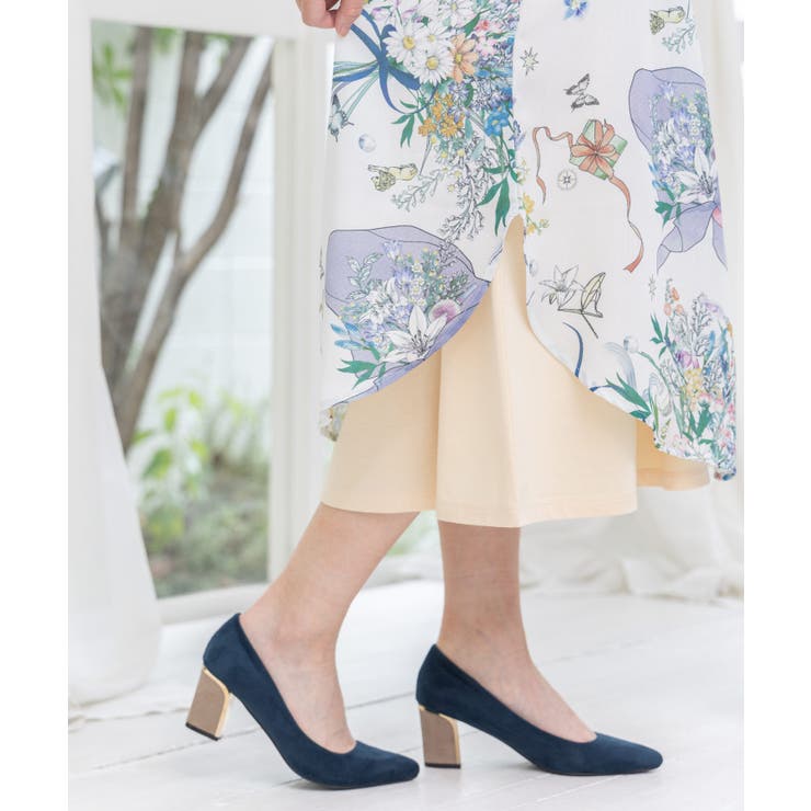 バイオリンとピアノレース切替ワンピース | ScoLar | 詳細画像9 