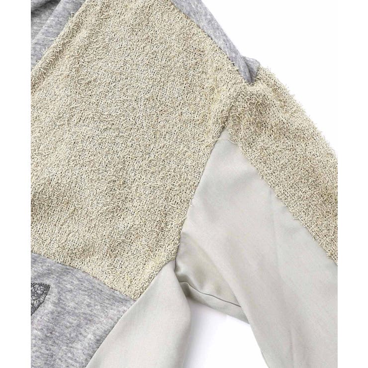 蝶々の異素材切替カーディガン | ScoLar | 詳細画像18 