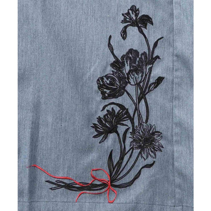 レース×チェック柄 異素材切替パンツ | ScoLar | 詳細画像22 