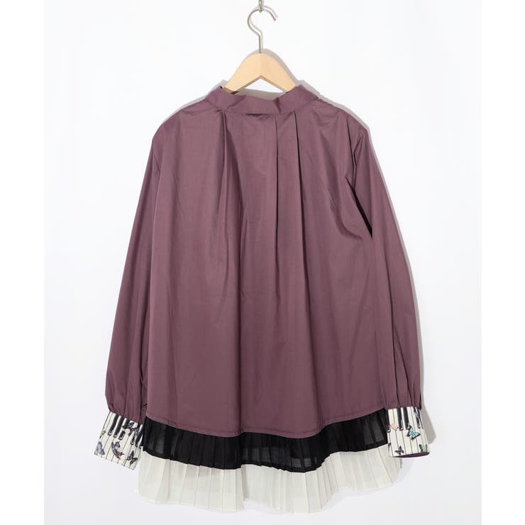 鍵盤柄切替シャツ | ScoLar | 詳細画像23 