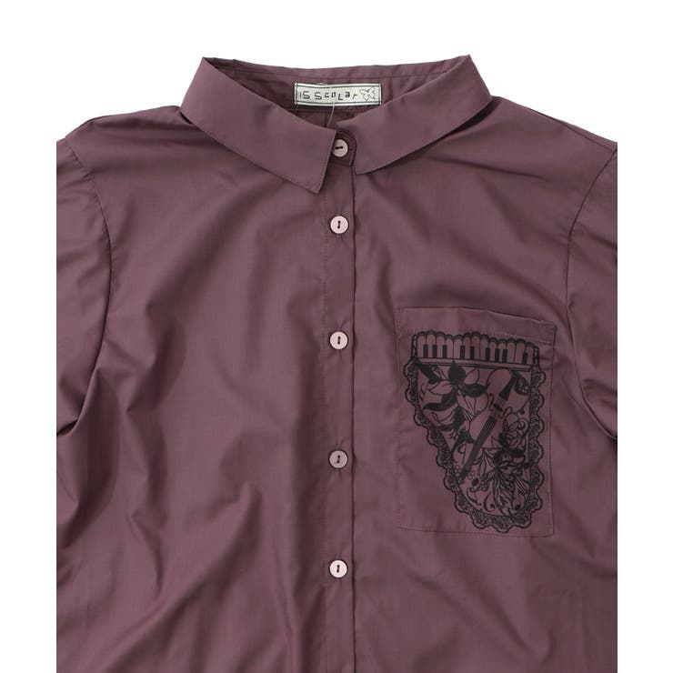 鍵盤柄切替シャツ | ScoLar | 詳細画像25 
