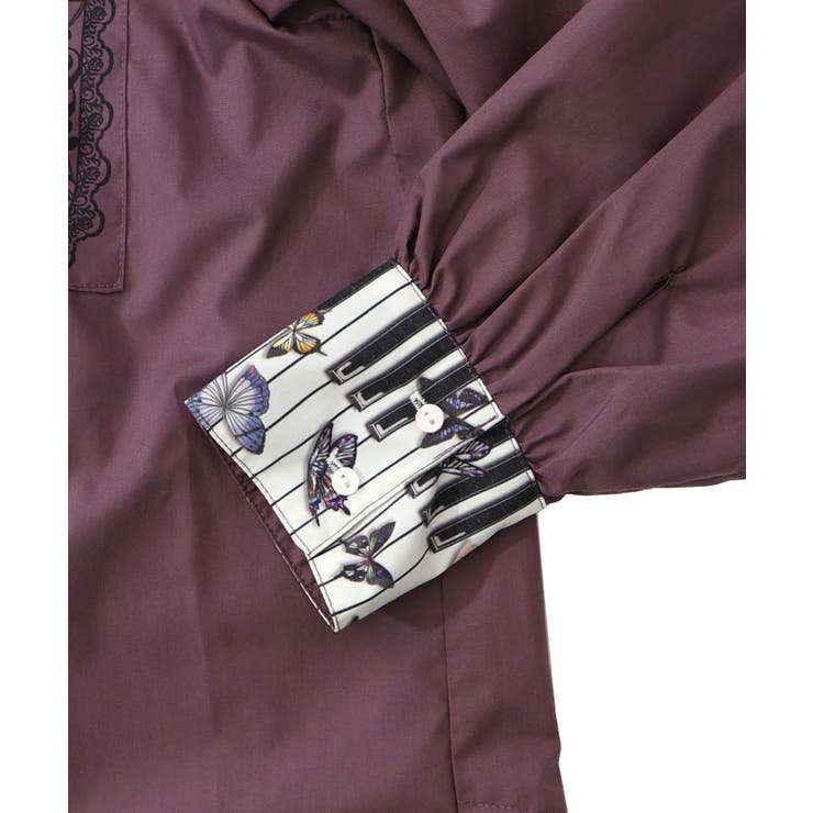 鍵盤柄切替シャツ | ScoLar | 詳細画像27 