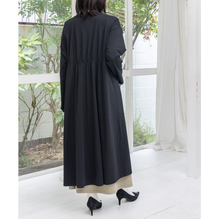 お買い物大好き女子のコラージュ柄ワンピース | ScoLar | 詳細画像9 