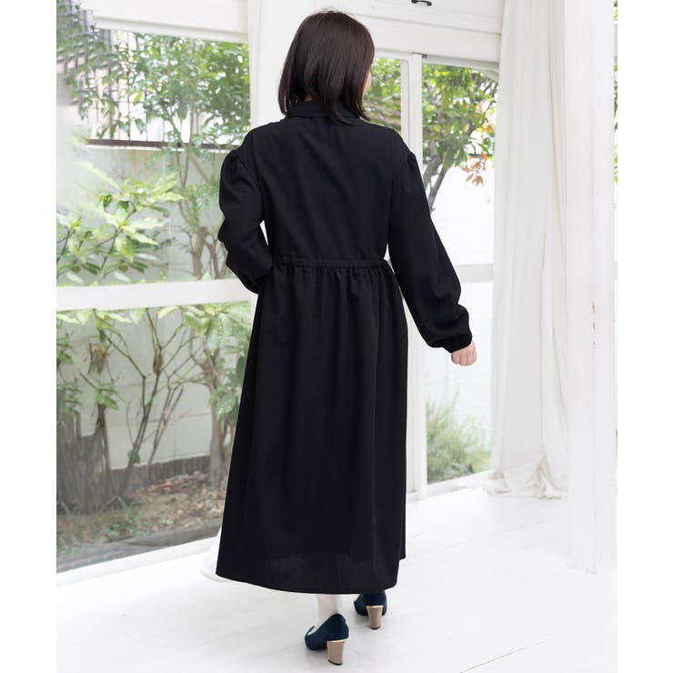 星×タロットコラージュ柄シャツワンピ | ScoLar | 詳細画像5