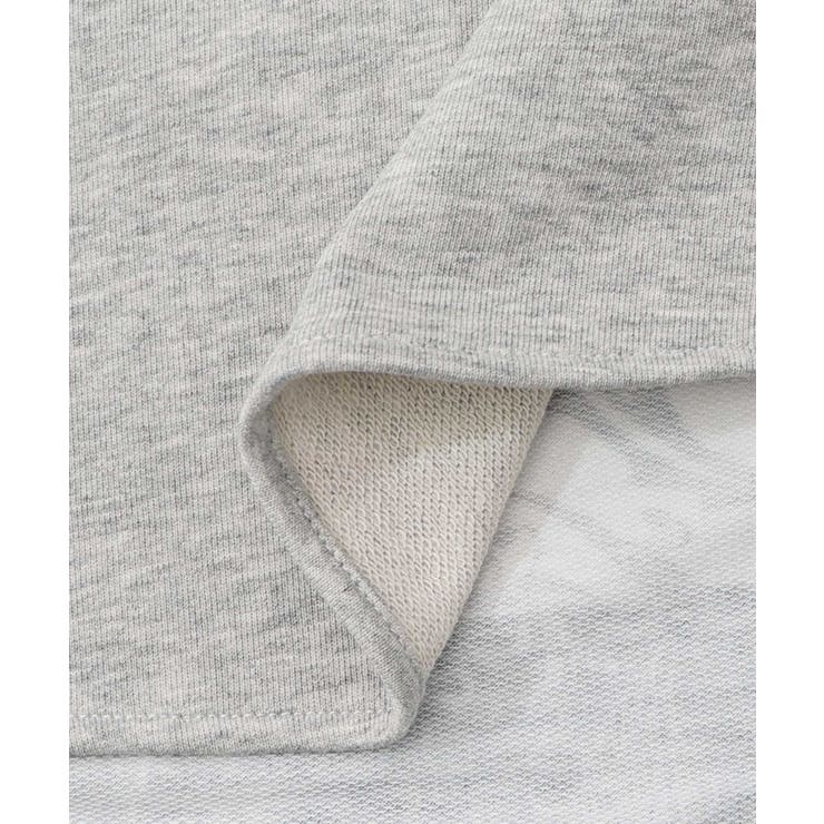 パッチワーク風柄 異素材切替ワンピース | ScoLar | 詳細画像17 