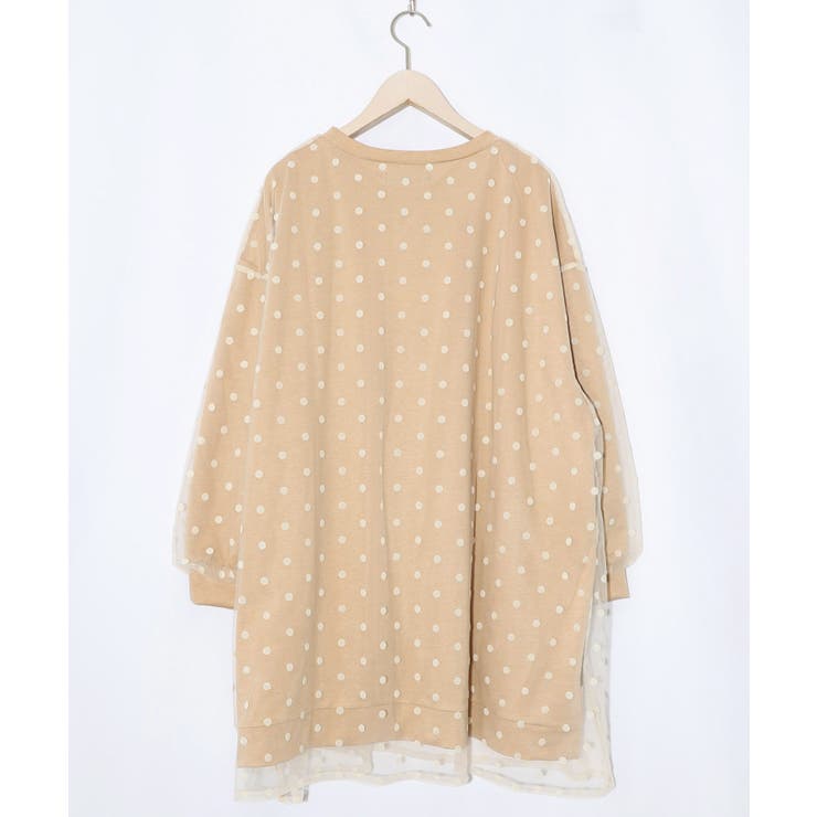 星×タロットコラージュ柄 ドットチュールプルオーバー | ScoLar | 詳細画像7 