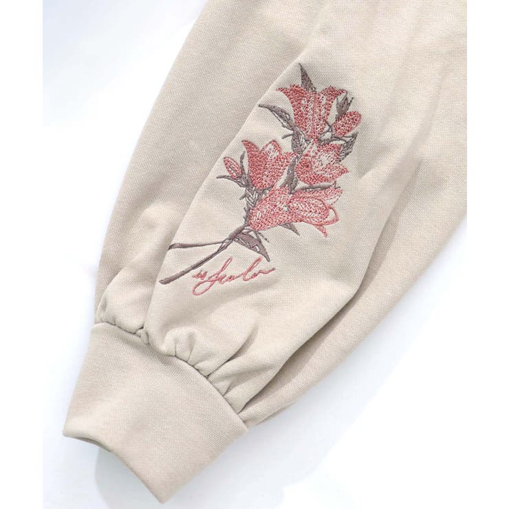 裏毛×起毛レース×チェックの異素材切替カーデ | ScoLar | 詳細画像15 