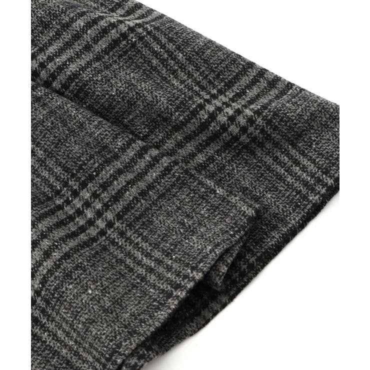 バラ×蝶刺繍起毛 チェックマーメイドスカート | ScoLar | 詳細画像12 