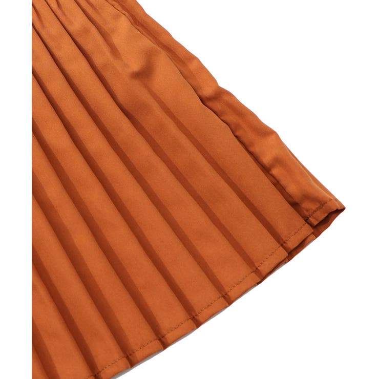 花刺繍ニット×プリーツ異素材切替プルオーバー | ScoLar | 詳細画像16 