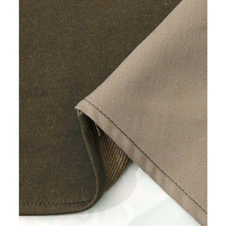 花蝶柄×無地リメイク風 異素材切替プルオーバー | ScoLar | 詳細画像17 