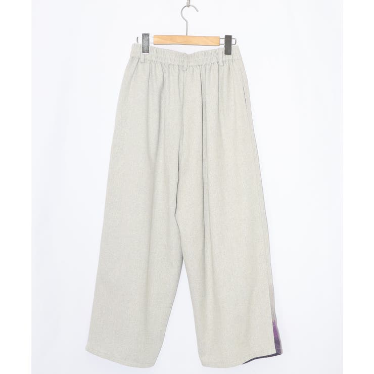 花柄裾グラデラメツイード×裏地パンツ | ScoLar | 詳細画像10 