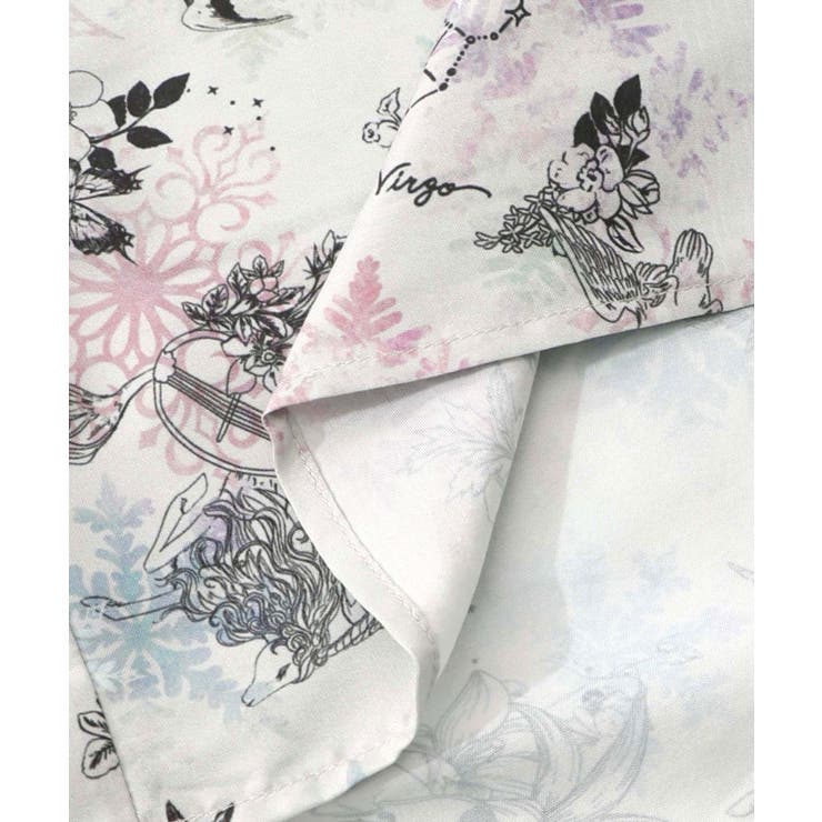 星座・楽器・雪の結晶柄 布帛×コーデュロイワンピース | ScoLar | 詳細画像26 