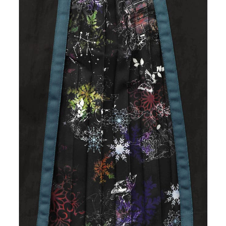 雪の結晶×星座×楽器柄 2wayカーゴスカート | ScoLar | 詳細画像21 