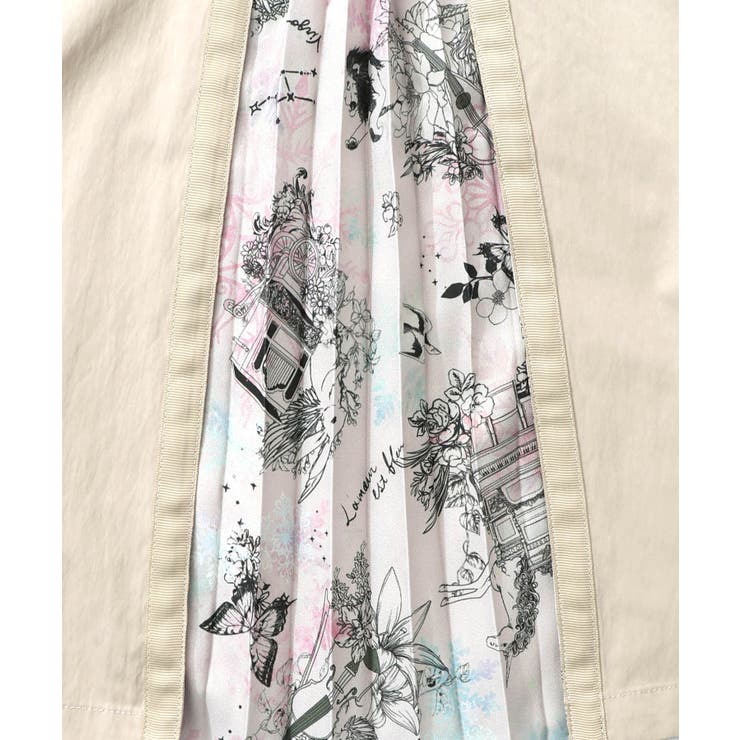 雪の結晶×星座×楽器柄 2wayカーゴスカート | ScoLar | 詳細画像27 