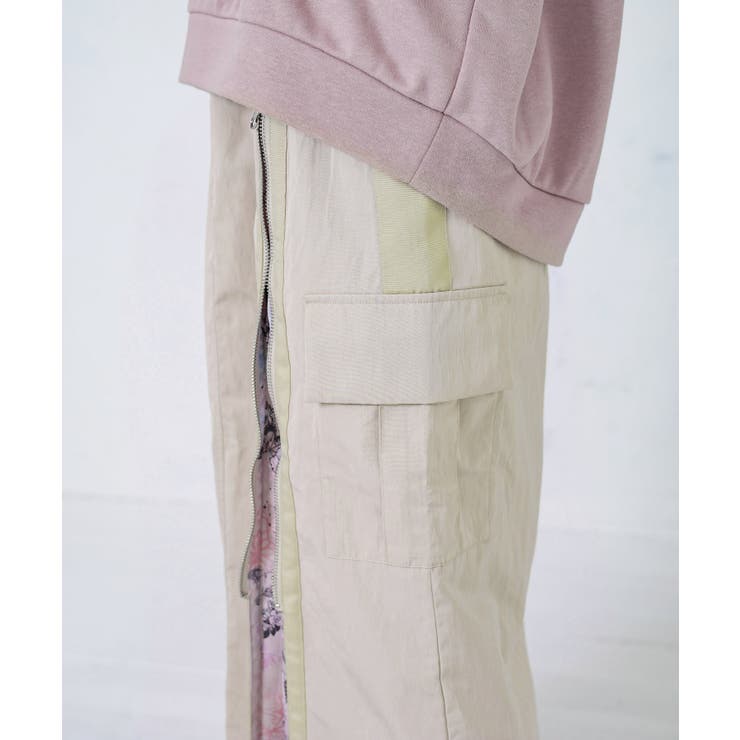 雪の結晶×星座×楽器柄 2wayカーゴスカート | ScoLar | 詳細画像9 