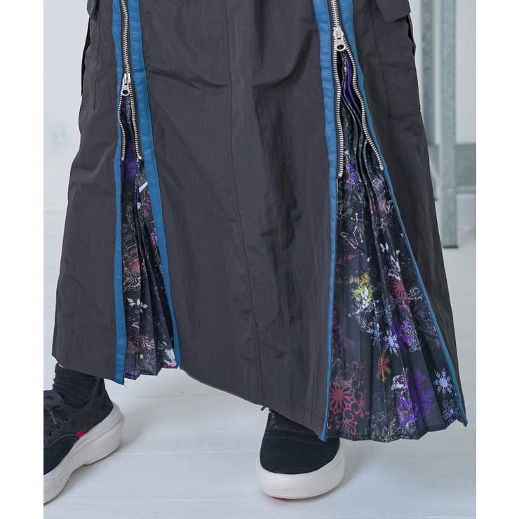 雪の結晶×星座×楽器柄 2wayカーゴスカート | ScoLar | 詳細画像16 