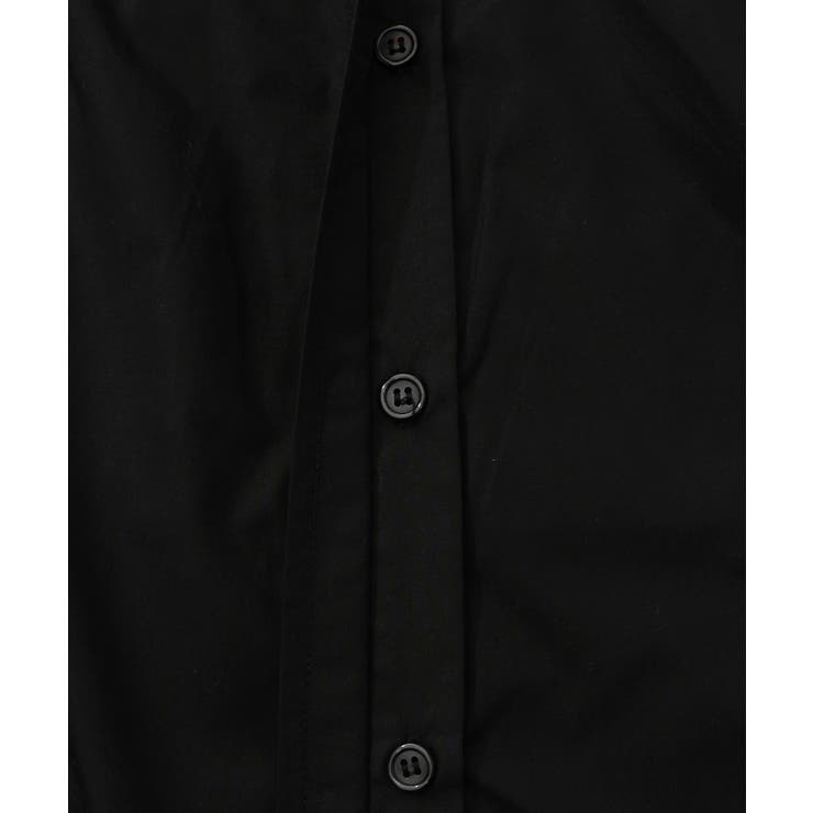 花刺繍トレンチコート風 異素材切替ワンピース | ScoLar | 詳細画像21 