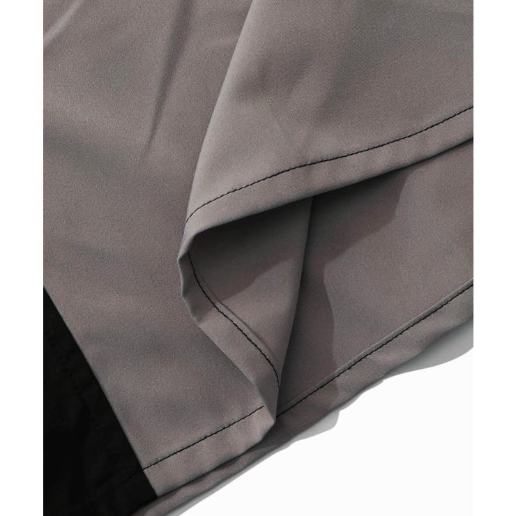 花刺繍トレンチコート風 異素材切替ワンピース | ScoLar | 詳細画像22 