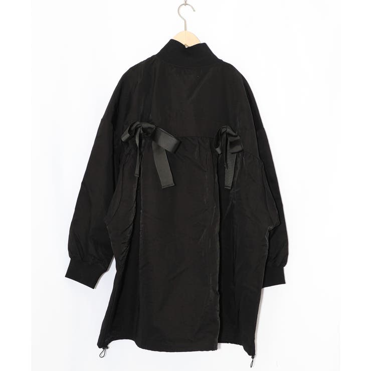 リボン×花刺繍ドルマンスリーブブルゾン | ScoLar | 詳細画像10 