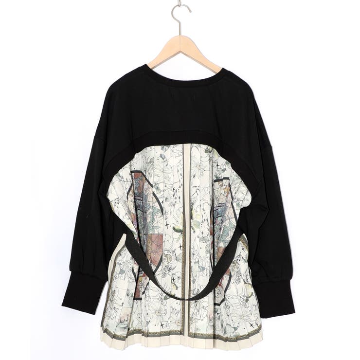 星座×ステンドグラス柄プリーツ切替プルオーバー | ScoLar | 詳細画像8 