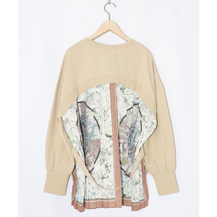 星座×ステンドグラス柄プリーツ切替プルオーバー | ScoLar | 詳細画像12 