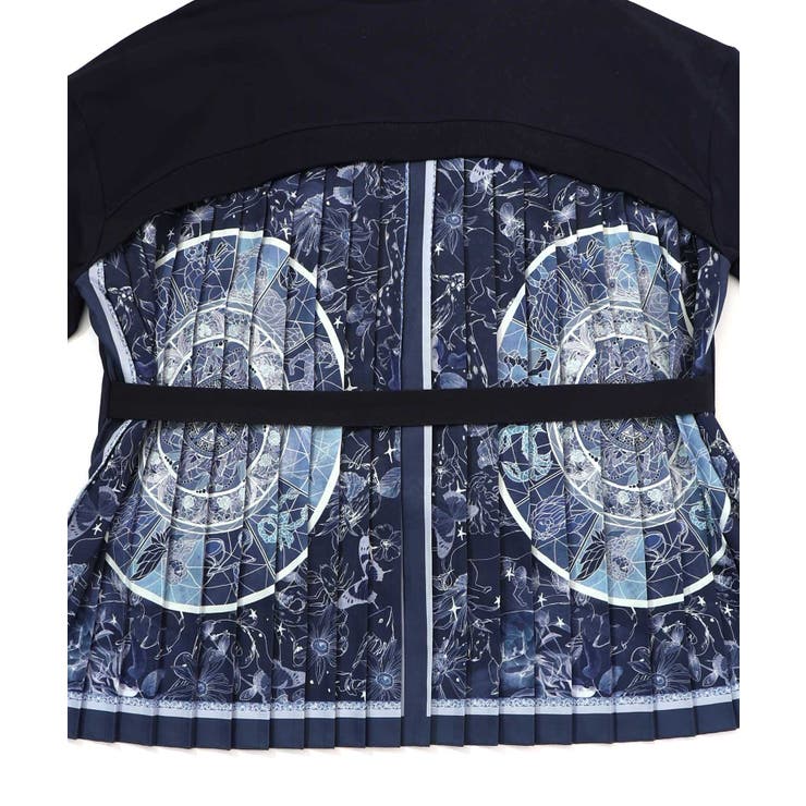 星座×ステンドグラス柄プリーツ切替プルオーバー | ScoLar | 詳細画像17 