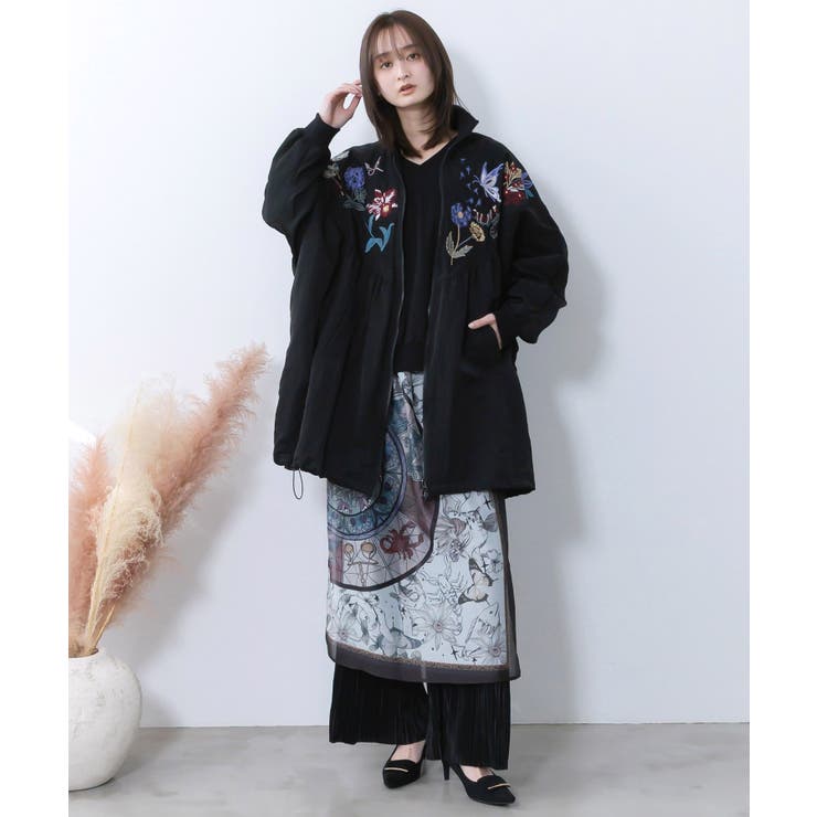 星座×ステンドグラス柄プリーツ切替プルオーバー | ScoLar | 詳細画像6 