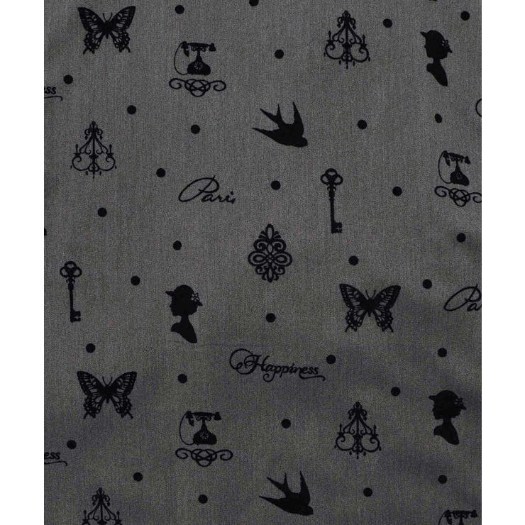 アンティーク調フロッキープリントベスト | ScoLar | 詳細画像12 