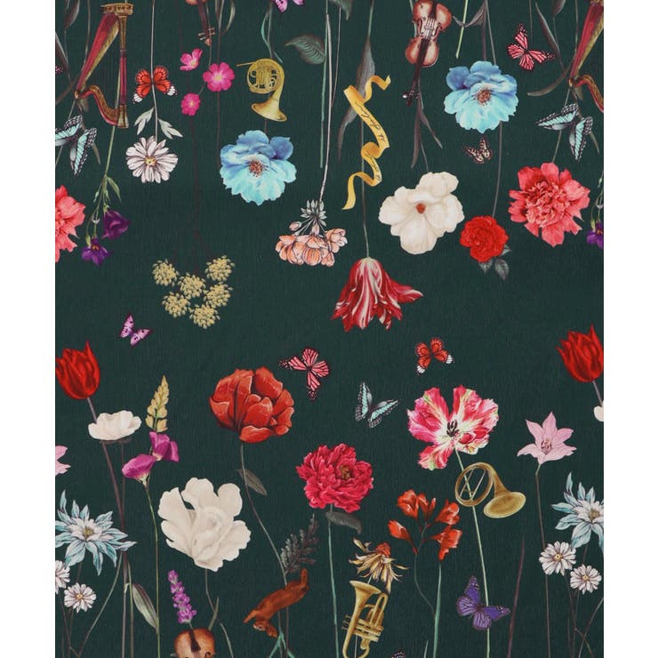 クラシカル花柄チュール重ねワンピース | ScoLar | 詳細画像22 