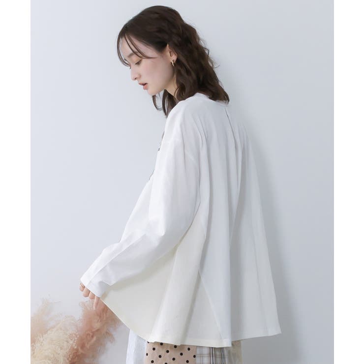 アンティークプリント柄チュニック | ScoLar | 詳細画像3 