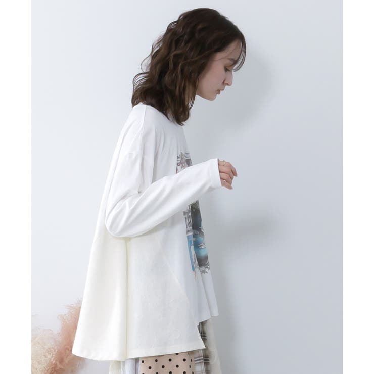 アンティークプリント柄チュニック | ScoLar | 詳細画像5 