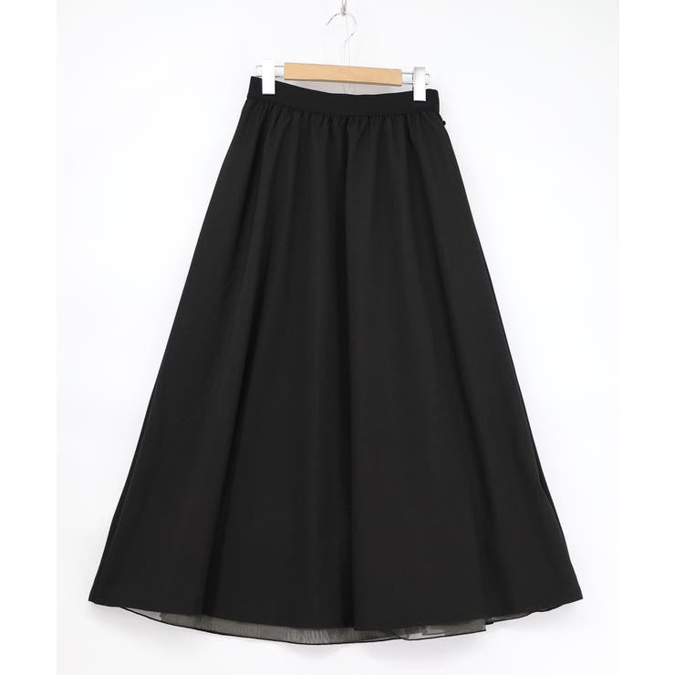 ゴシック柄チュール重ねリバーシブルスカート | ScoLar | 詳細画像10 