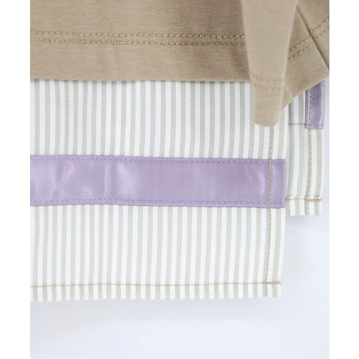 ラメ入りアンティーク柄アシメ異素材切替PO | ScoLar | 詳細画像22 