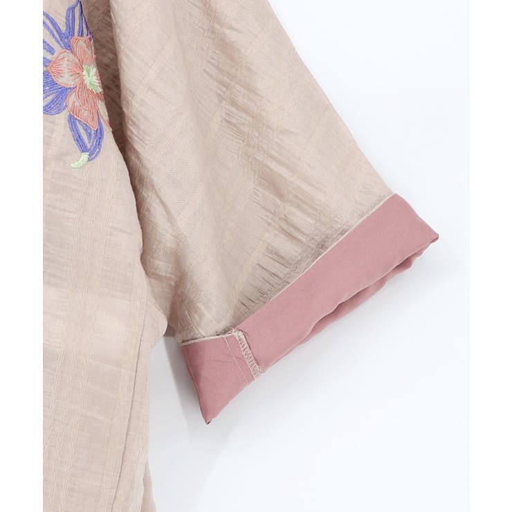 シアージャガード花蝶刺繍配色ジャケット | ScoLar | 詳細画像11 