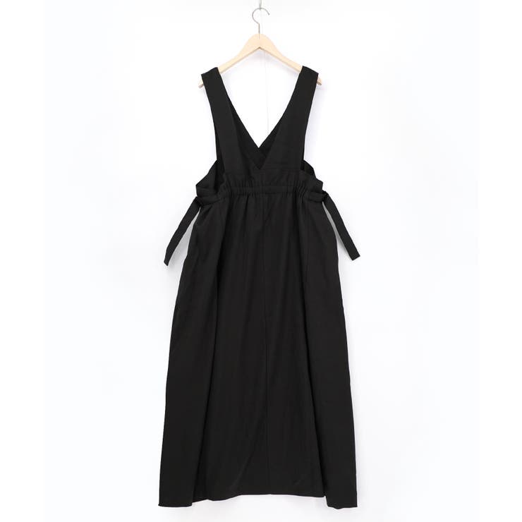 花蝶刺繍トレンチ風ジャンパースカート | ScoLar | 詳細画像14 