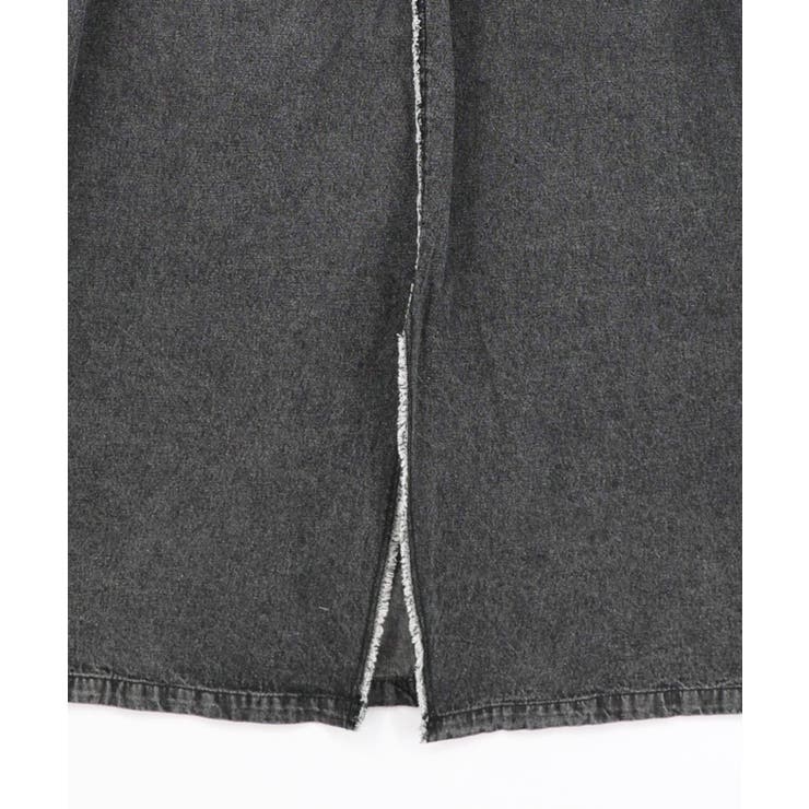 花蝶刺繍デニムロングスカート | ScoLar | 詳細画像21 