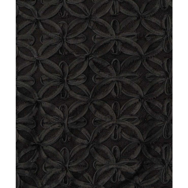 花柄チュール重ねニットブルゾン | ScoLar | 詳細画像11 