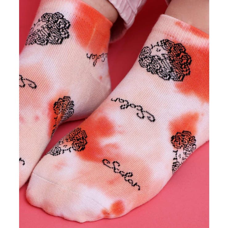 スカラータイダイ柄ソックス | ScoLar | 詳細画像1 