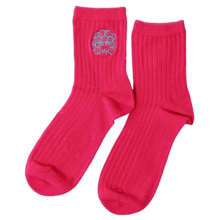 スカラー刺繍リブソックス | ScoLar | 詳細画像5 