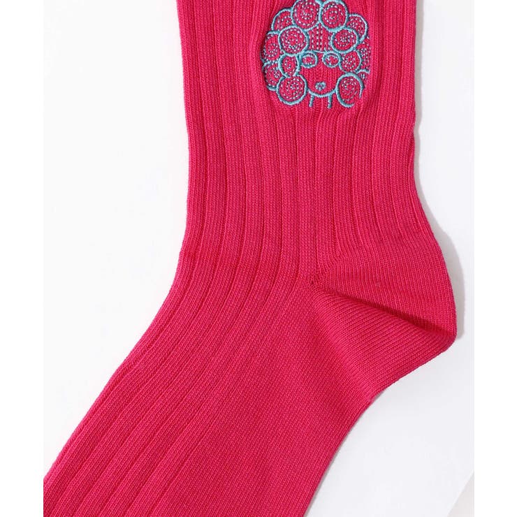 スカラー刺繍リブソックス | ScoLar | 詳細画像7 