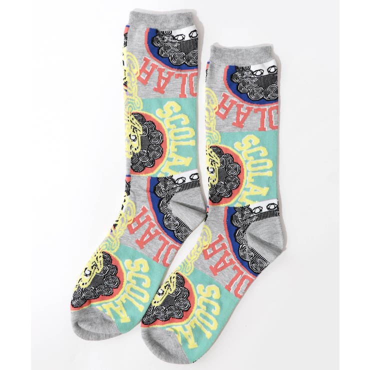 スカラーポップ柄ソックス | ScoLar | 詳細画像3 