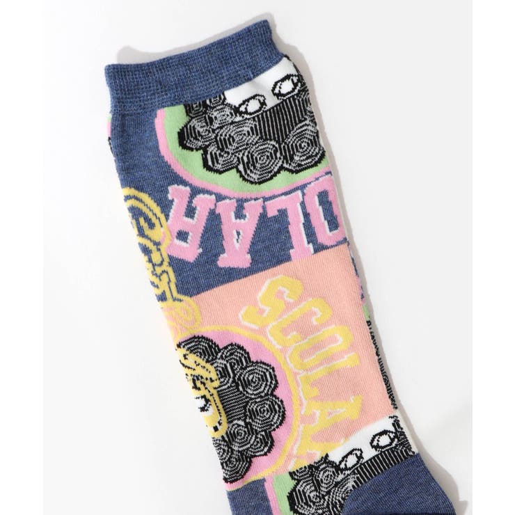 スカラーポップ柄ソックス | ScoLar | 詳細画像8 