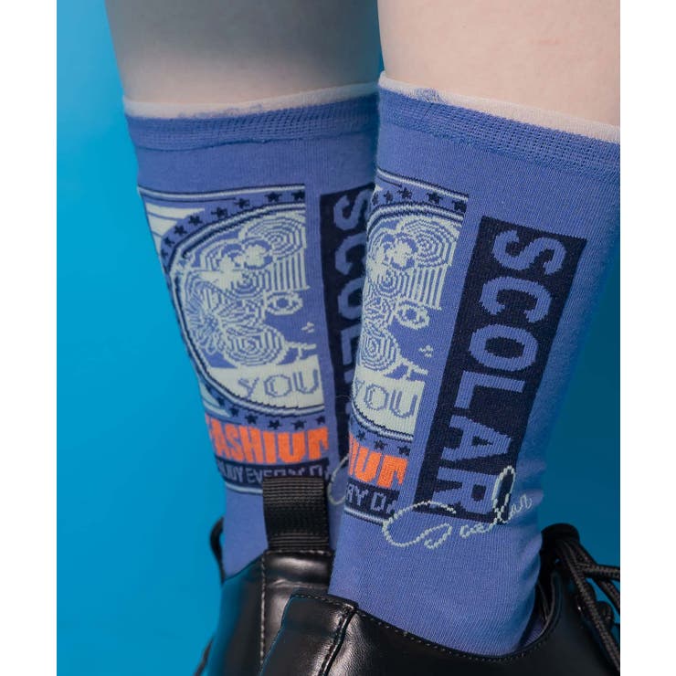 スカラーロゴソックス | ScoLar | 詳細画像2 