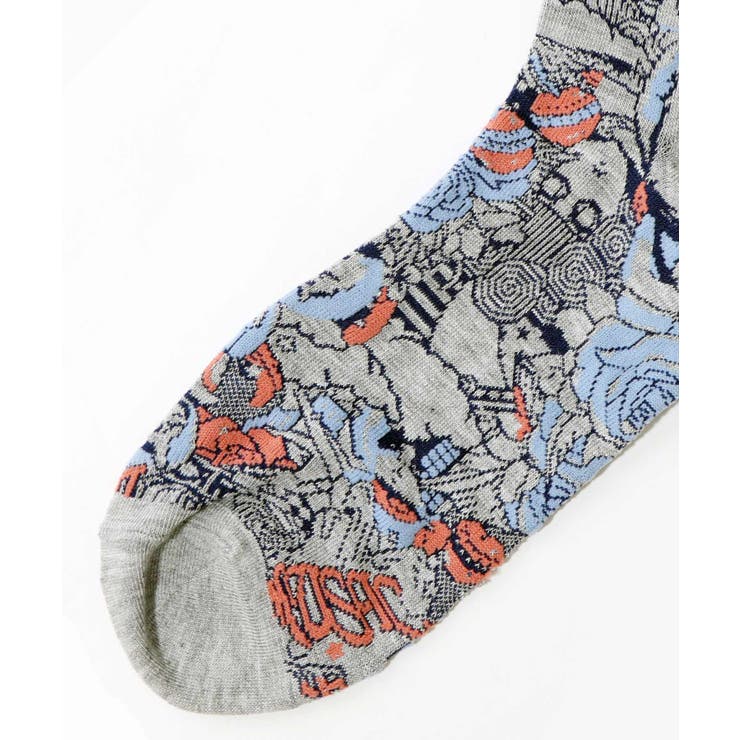 宇宙柄とスカラー柄ソックス | ScoLar | 詳細画像5 