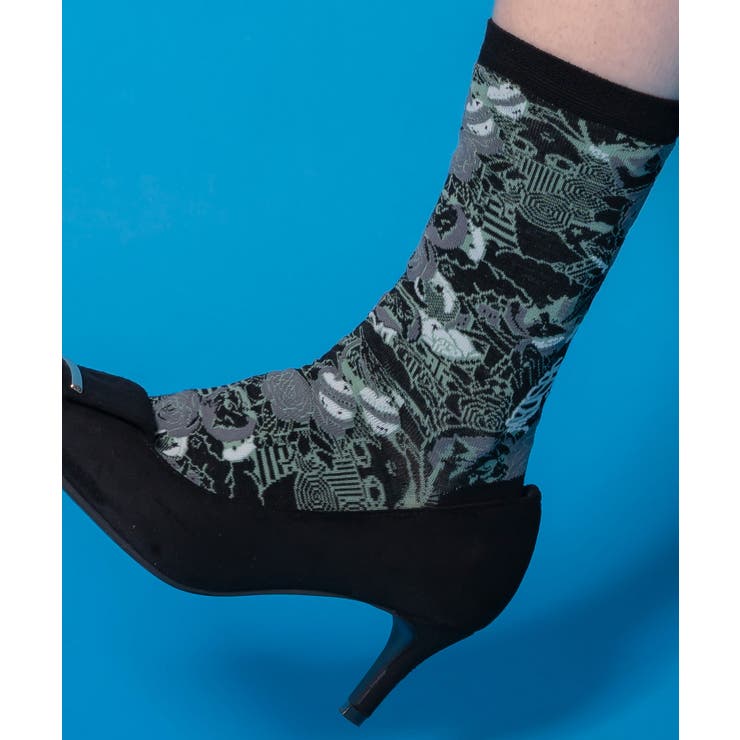 宇宙柄とスカラー柄ソックス | ScoLar | 詳細画像2 