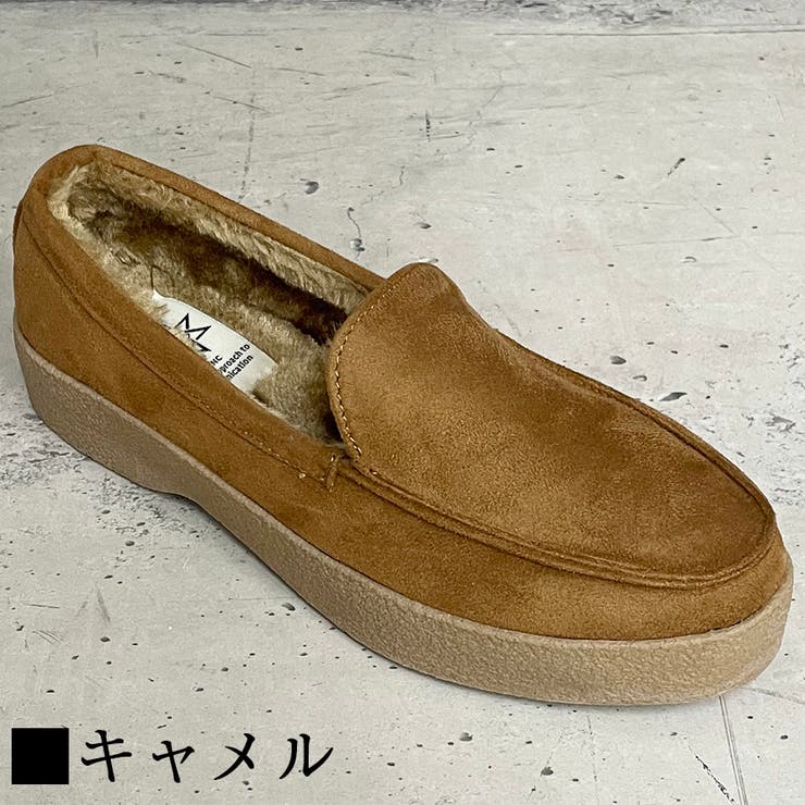 オーク】厚底モカシン フラットシューズ  内ボア[品番：INCS0003408]｜Scramble（スクランブル）のレディースファッション通販｜SHOPLIST（ショップリスト）