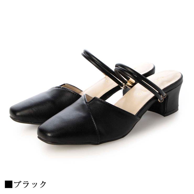 THE ATTICO★スクエアトゥミュール ブラック★送関込 スクエアトゥパンプス BLK 【国内製品】 | Lux by SELENES