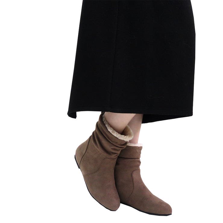 オーク | 2WAYファーショートブーツ | Scramble