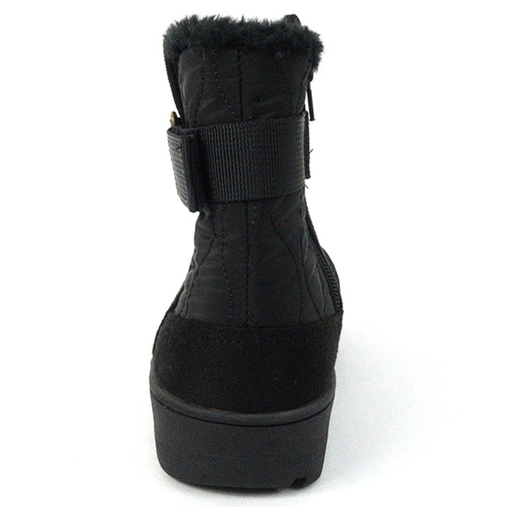 ベルト付きラウンドファーブーツ | Scramble | 詳細画像5 